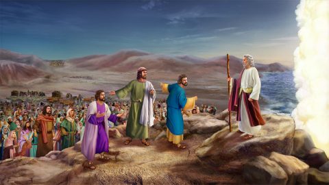 百姓沿途埋怨，惹怒耶和華神