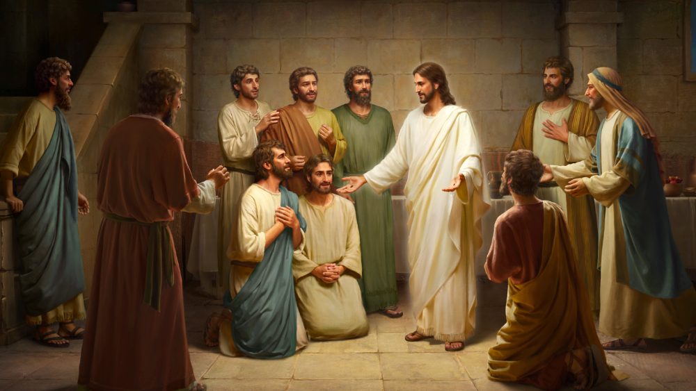 耶穌復活後對門徒說的話語