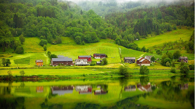 大山深處的四季之美