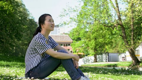 感悟,女子,大地