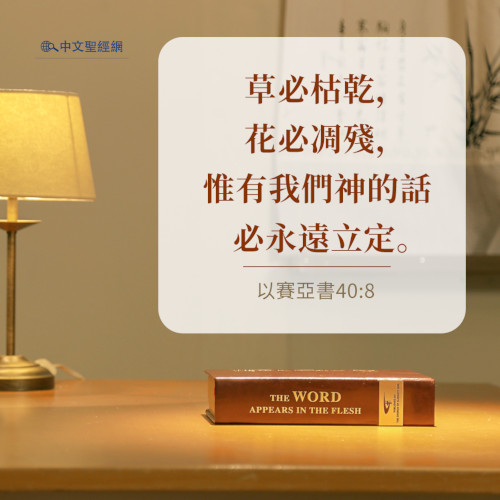 以賽亞書40：8-靈修經文