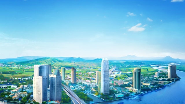 一座城市的遠景