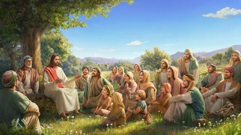 主耶穌給跟隨他的人講天國的比喻