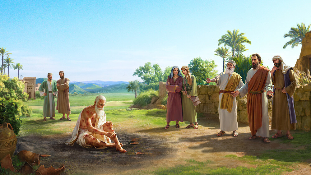 撒但再次試探約伯(全身長毒瘡)(二)